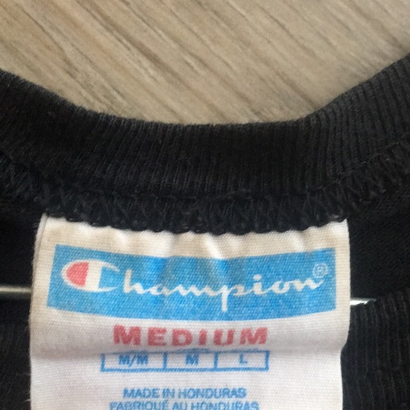 BLACK CHAMPION TEE - Picture 3 of 3